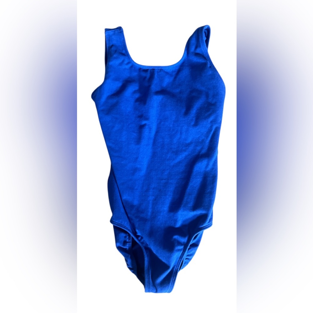 Eurotard Blue Leotard Dance Gymnastics Girls Large